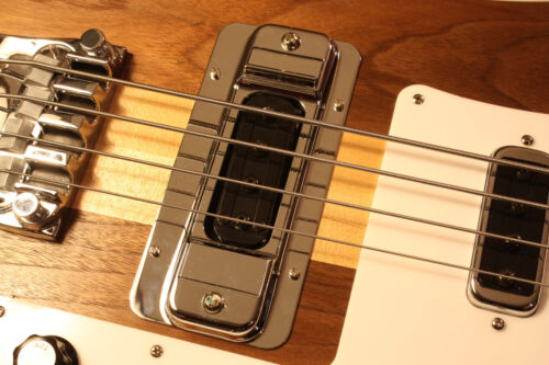 Rickenbacker 4003 Bass aftermarket Treble Bezel  Deluxe in Chrome