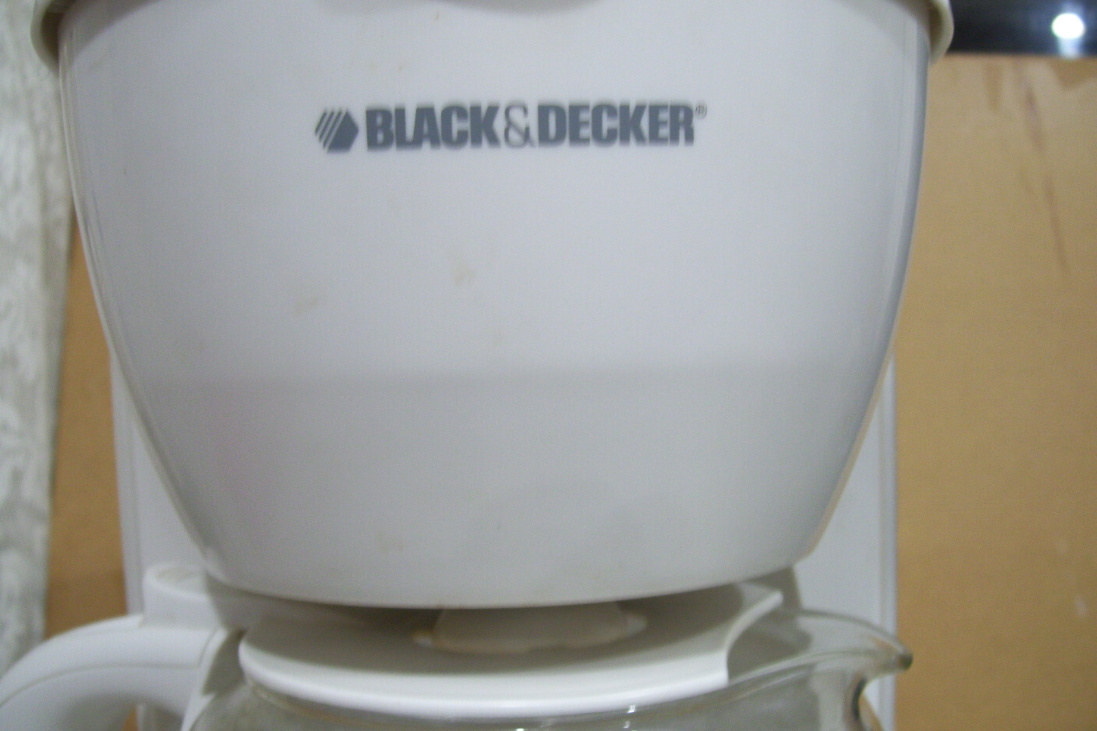 Black & Decker White12-Cup Coffee Maker