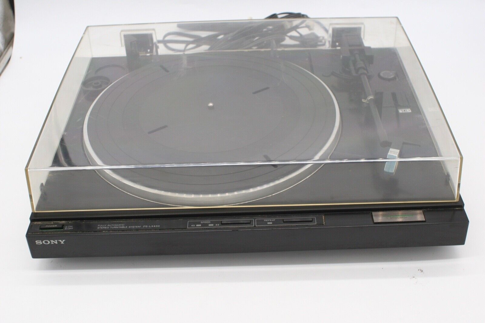 Sony Record Player PS-LX433 Turntable with SonyVL45G Needle Sony Record Player PS-LX433 Turntable with SonyVL45G Needle