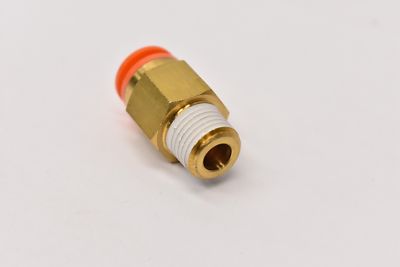 SMC Spore X4MNPT Fit, Adaptor, 3/8Tub Qty. 4