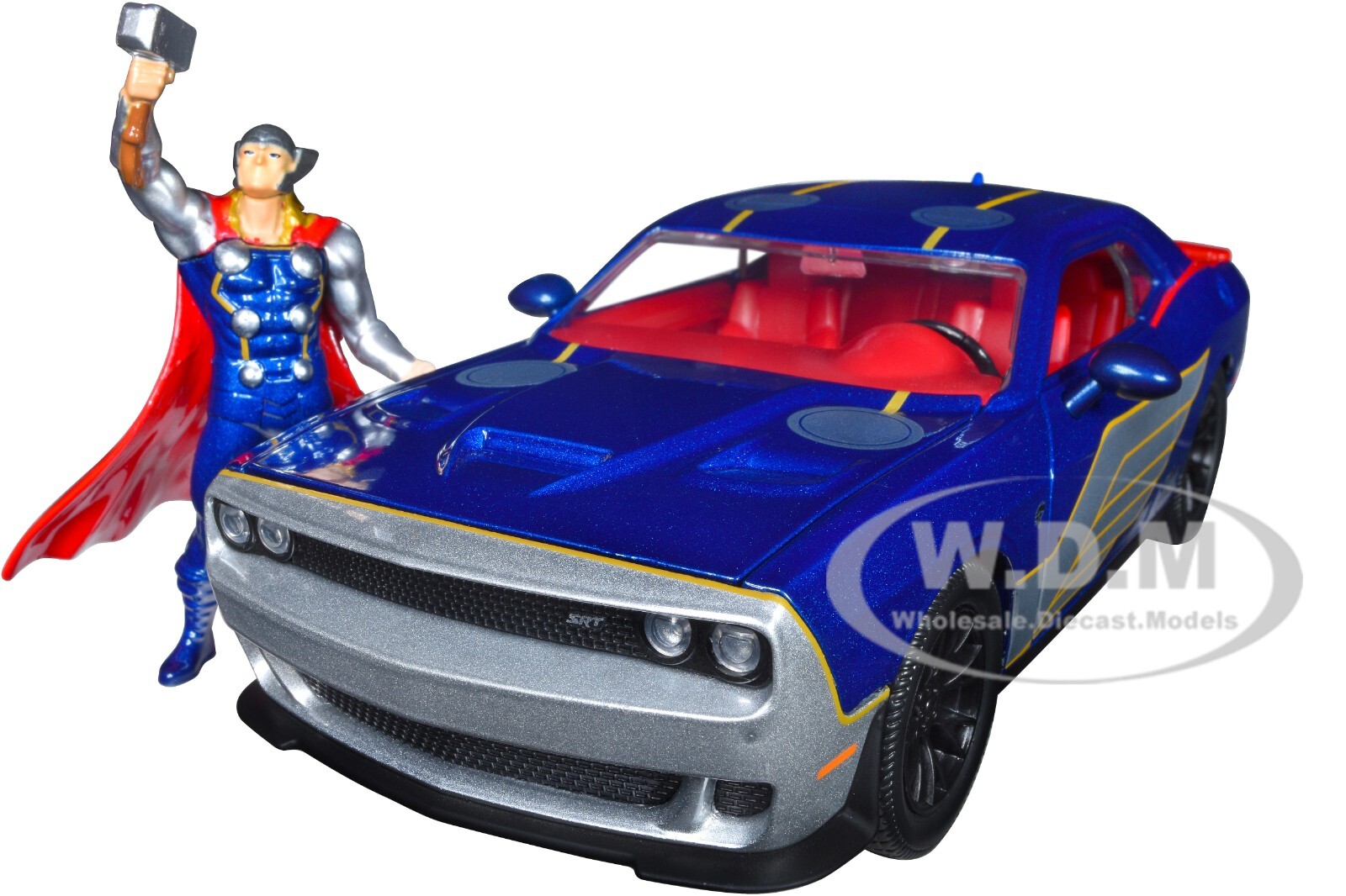 ミニカー 1:24 2015 Dodge Challenger w/GLENN 2015 Dodge Challenger w/Walking Dead Glenn Figure | Jada Toys
