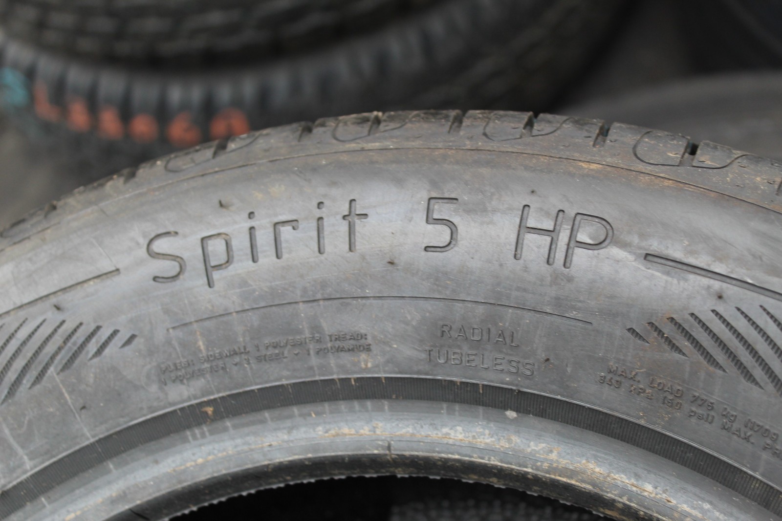 New 215 60 16 ESA Tecar, Spirit 5 HP, XL, 99V, x1 Tyre (F1_tyres) L3651