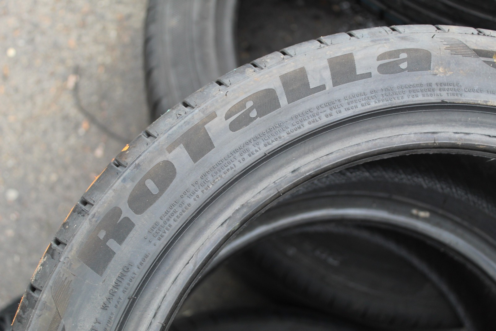 New 205 45 16 Rotala, Setulla Srace RU01, XL, 87W, x1 Tyre (F1_tyres) L3652