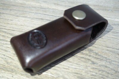 Leather Sheath for Leatherman WAVE. One Piece Riveted Design