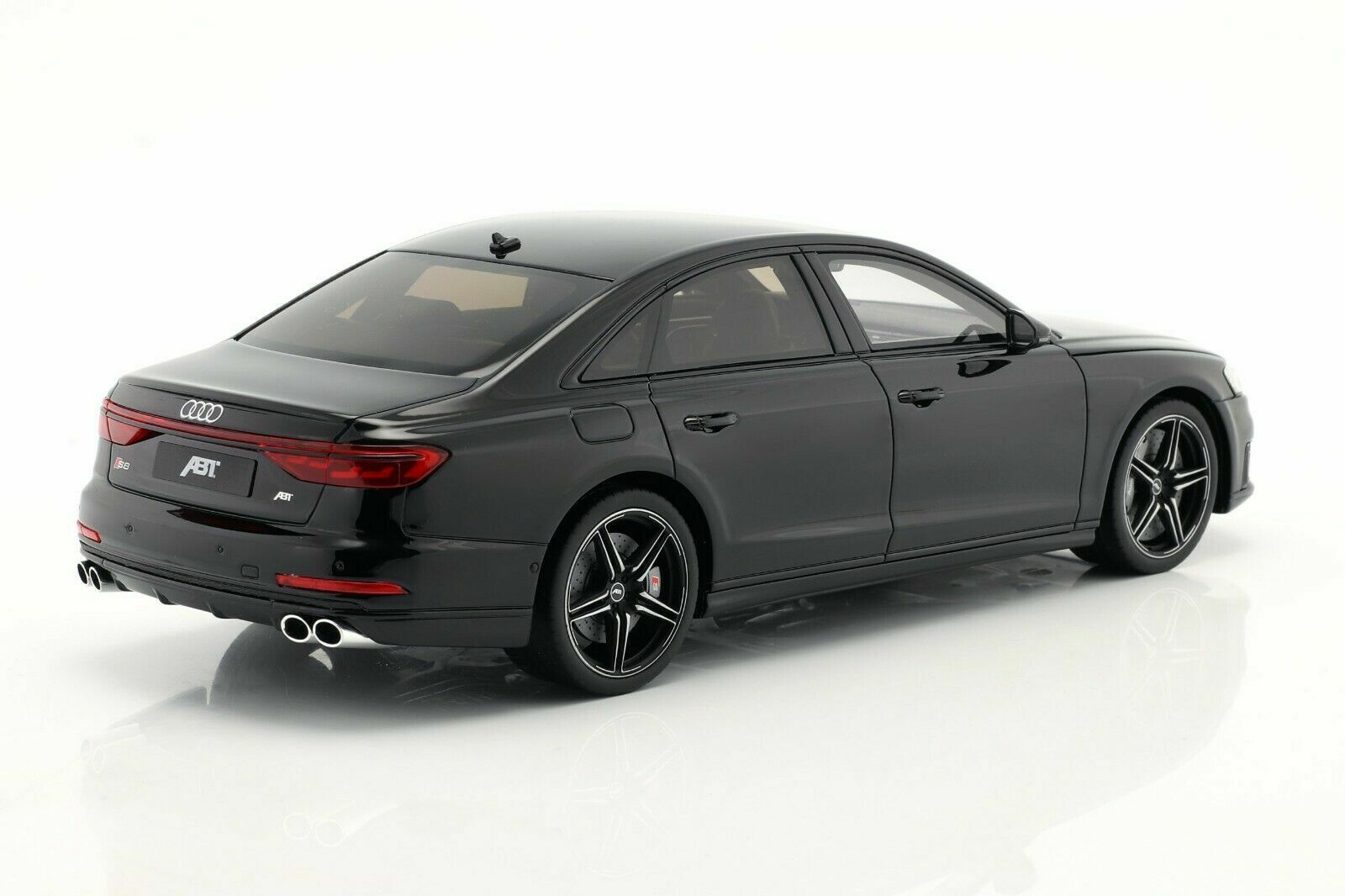 1/18 Audi S8 ABT Black Resin Model Car by GT Spirit - GT356 1/18 Audi S8 ABT Black Resin Model Car by GT Spirit - GT356