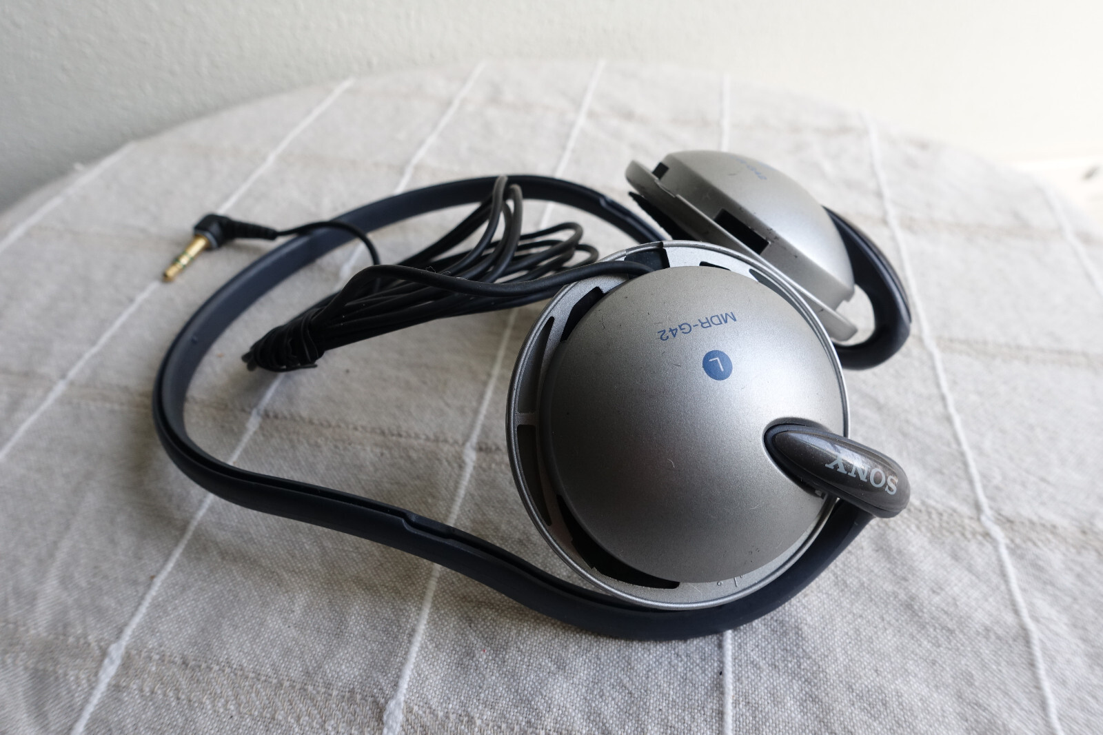 Vintage Sony Walkman MDR-G42 Behind Neck Stereo Headphones