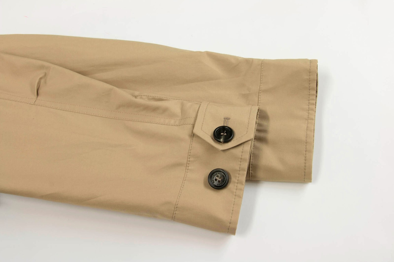 Pre-owned Brunello Cucinelli Nwt$3995  Men's Utility Jacket W/logo Engraved Hardware A248 In Beige