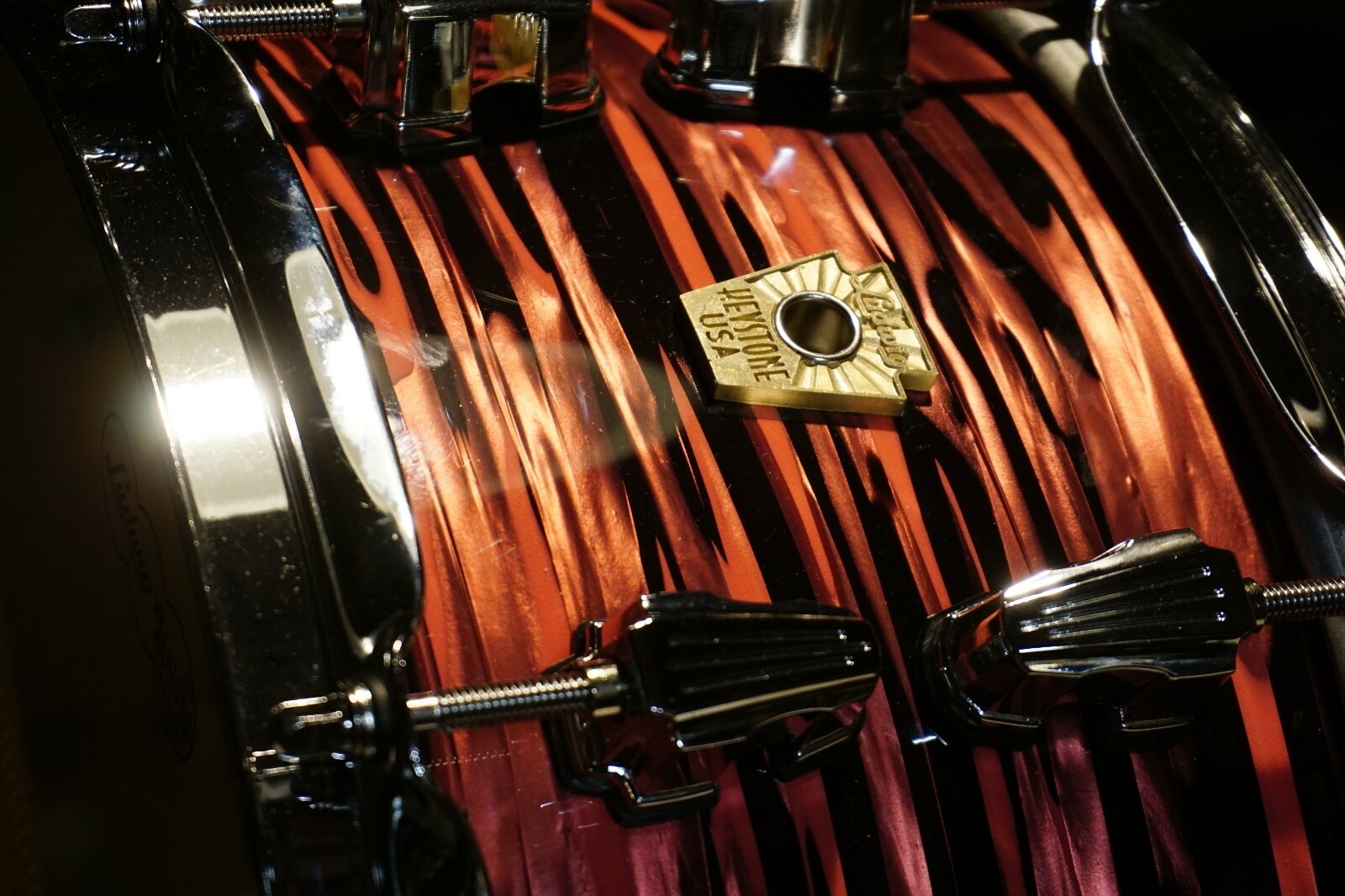 Ludwig  Keystone USA Snare Drum W/ Galaxy case