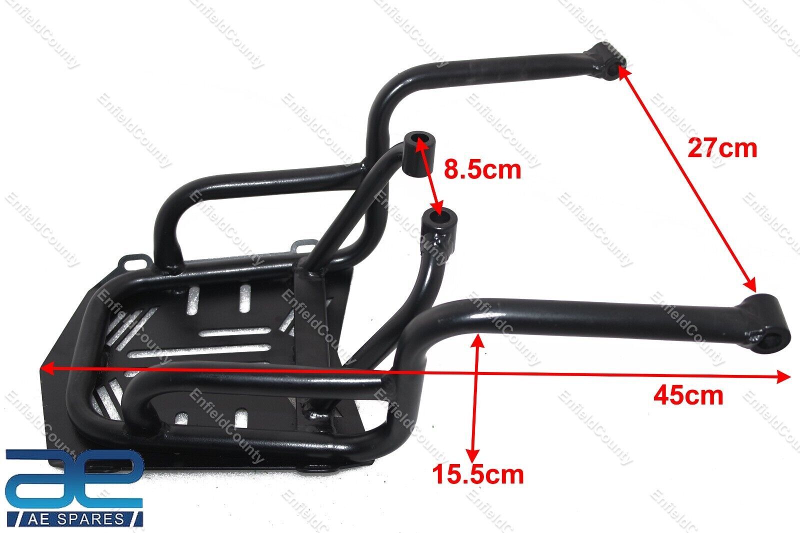 Rear Luggage Rack Carrier Black For Royal Enfield Himalayan 411cc  