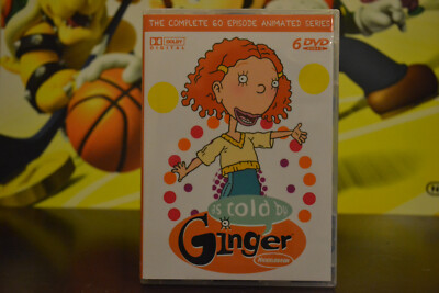As Told By Ginger Complete Animated Cartoon TV Series DVD Set