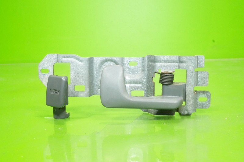 96-00 Civic OEM passenger right interior door handle lock light gray