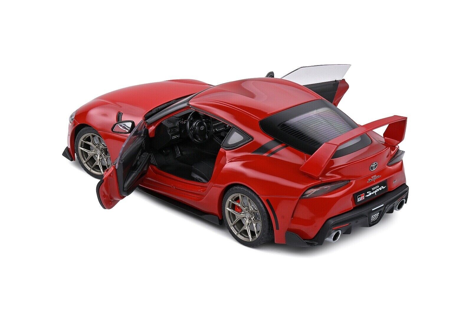SOLIDO 1/18 トヨタ GR スープラ レッド 1/18 Solido 2023 Toyota GR Supra Streetfighter (Red) Diecast