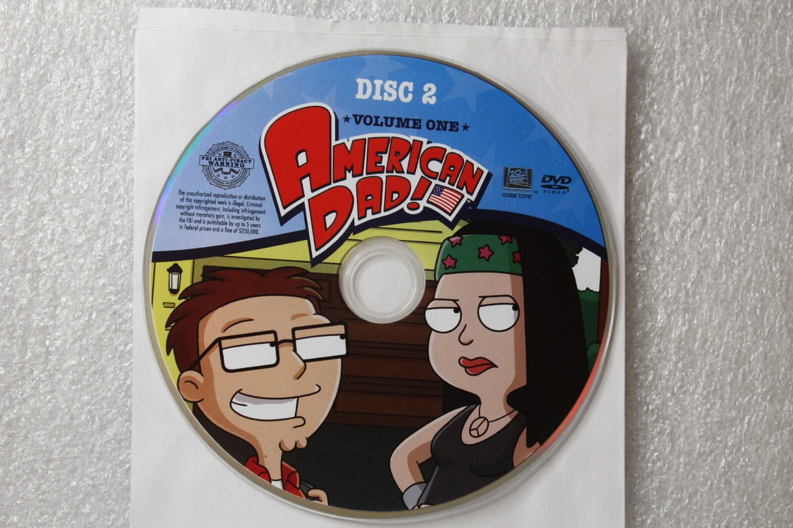アメリカンダッド　DVD American Dad Volume 1 Disc 2 DVD | eBay