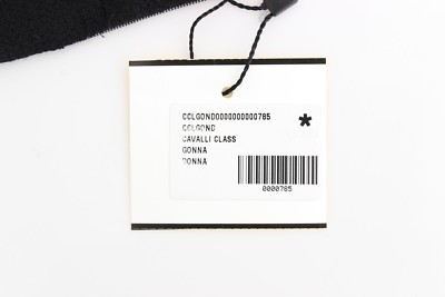 

CLASS ROBERTO CAVALLI Юбка черная шерстяная юбка-карандаш прямого трапеции IT40/US6 Рекомендуемая розничная цена 330 долларов США, Черный