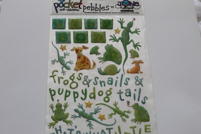 CREATIVE IMAGINATIONS ''Pocket Pebbles Baby Boy Lizards, Snails & Puppies'' 110301