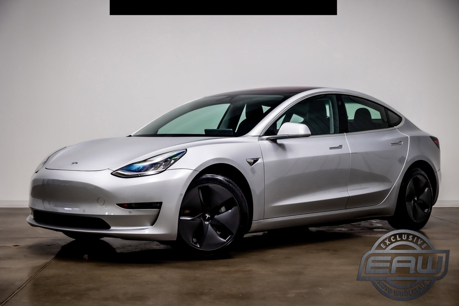 2018 Tesla Model 3 Long Range Battery 27495 Miles Silver Metallic 4dr