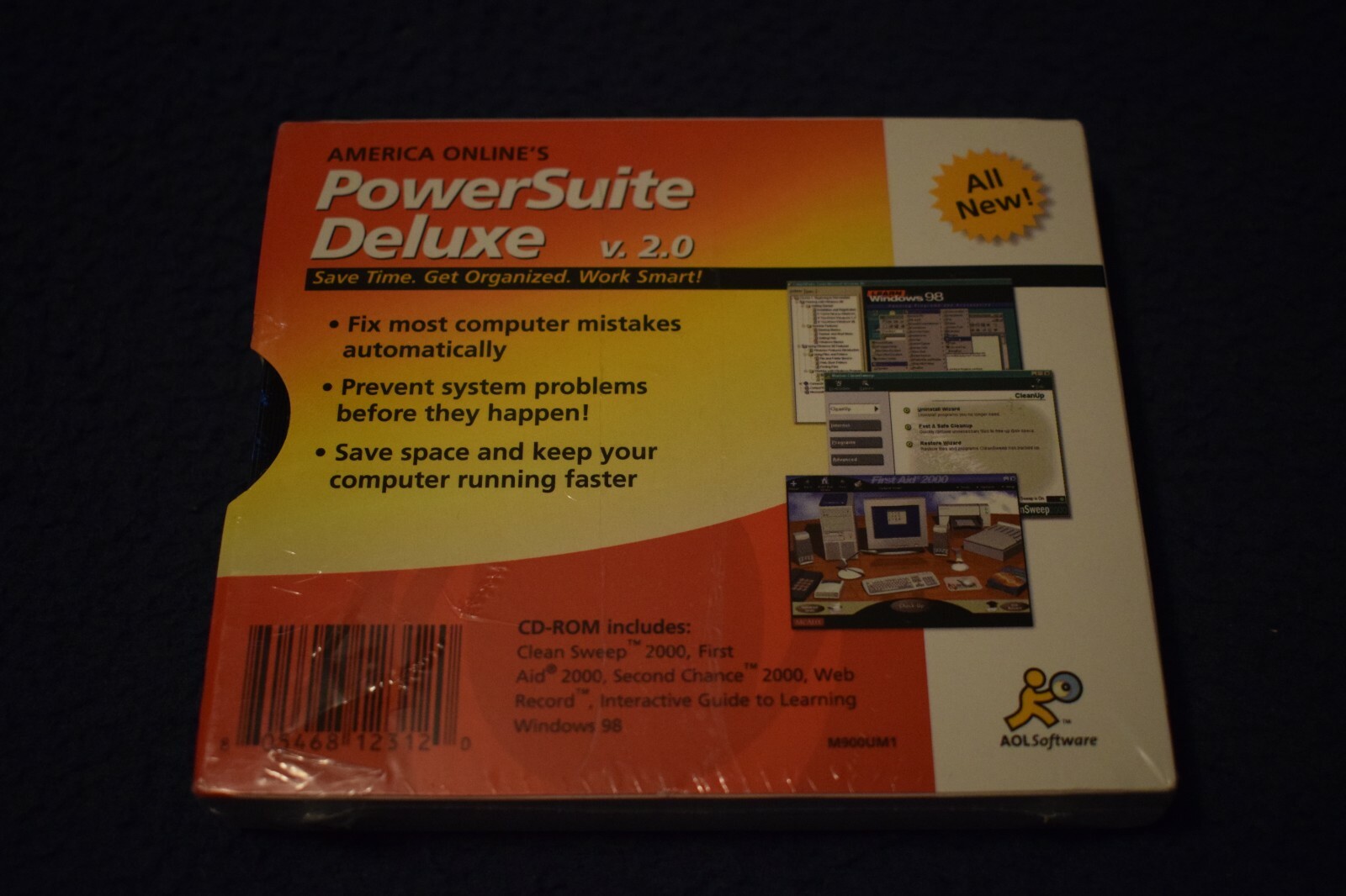 NEW Vintage America Online's Powersuite Deluxe v. 2.0  SOFT018
