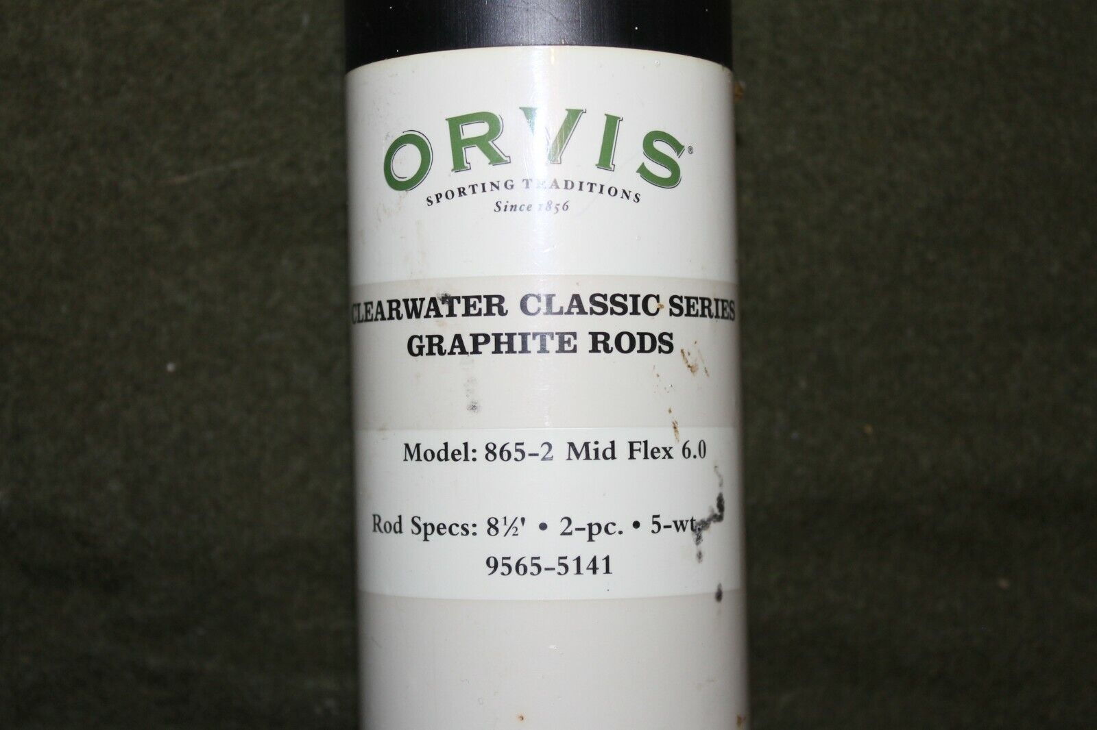 Orvis 865-2 2pc Mid Flex 6.0 Fly Fishing Rod 8 1/2' 5wt | eBay Orvis 865-2 2pc Mid Flex 6.0 Fly Fishing Rod 8 1/2' 5wt | eBay