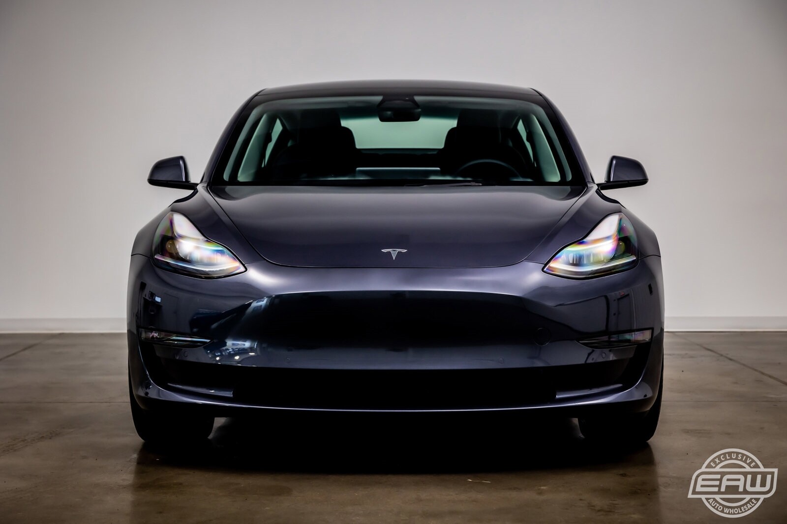 2022 Tesla Model 3 Long Range 5186 Miles Midnight Silver Metallic 4dr