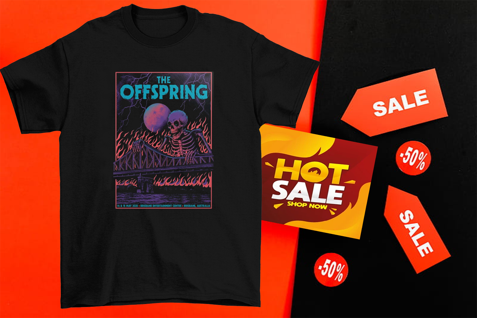 The Offspring BAND 2025 Tour T Shirt ALL Size S-5XL UR982 | eBay