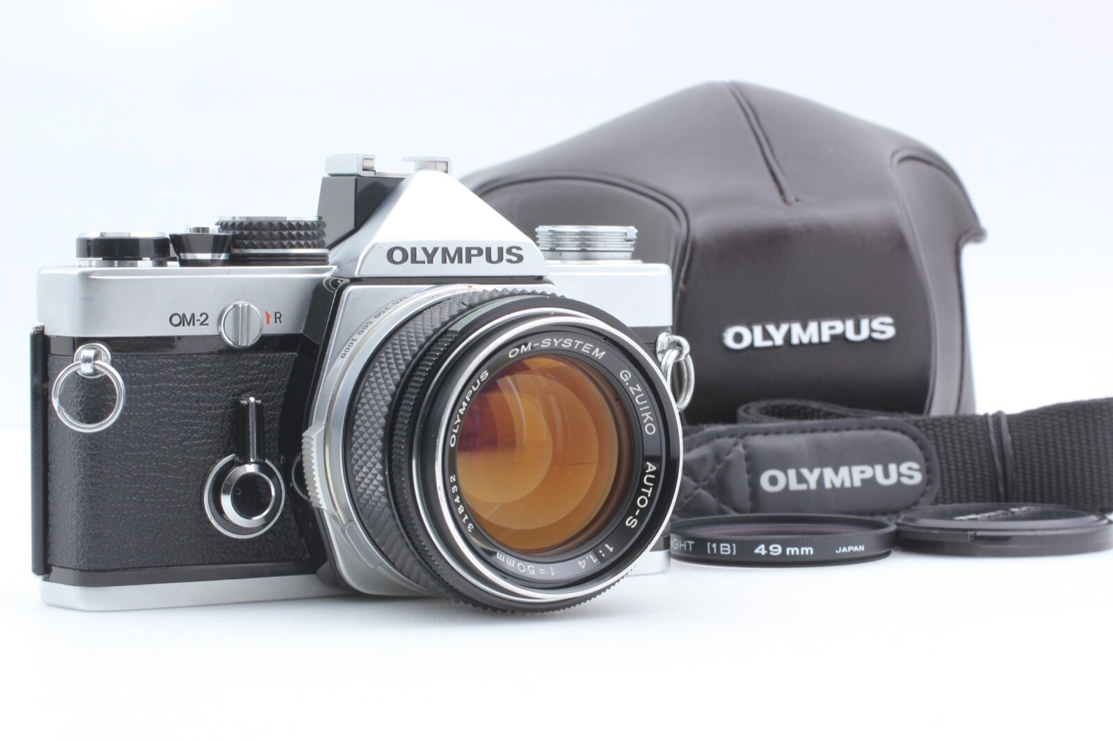 CLA'd【 Near Mint+++ 】Olympus OM-2 SLR G.Zuiko Auto-S 50mm