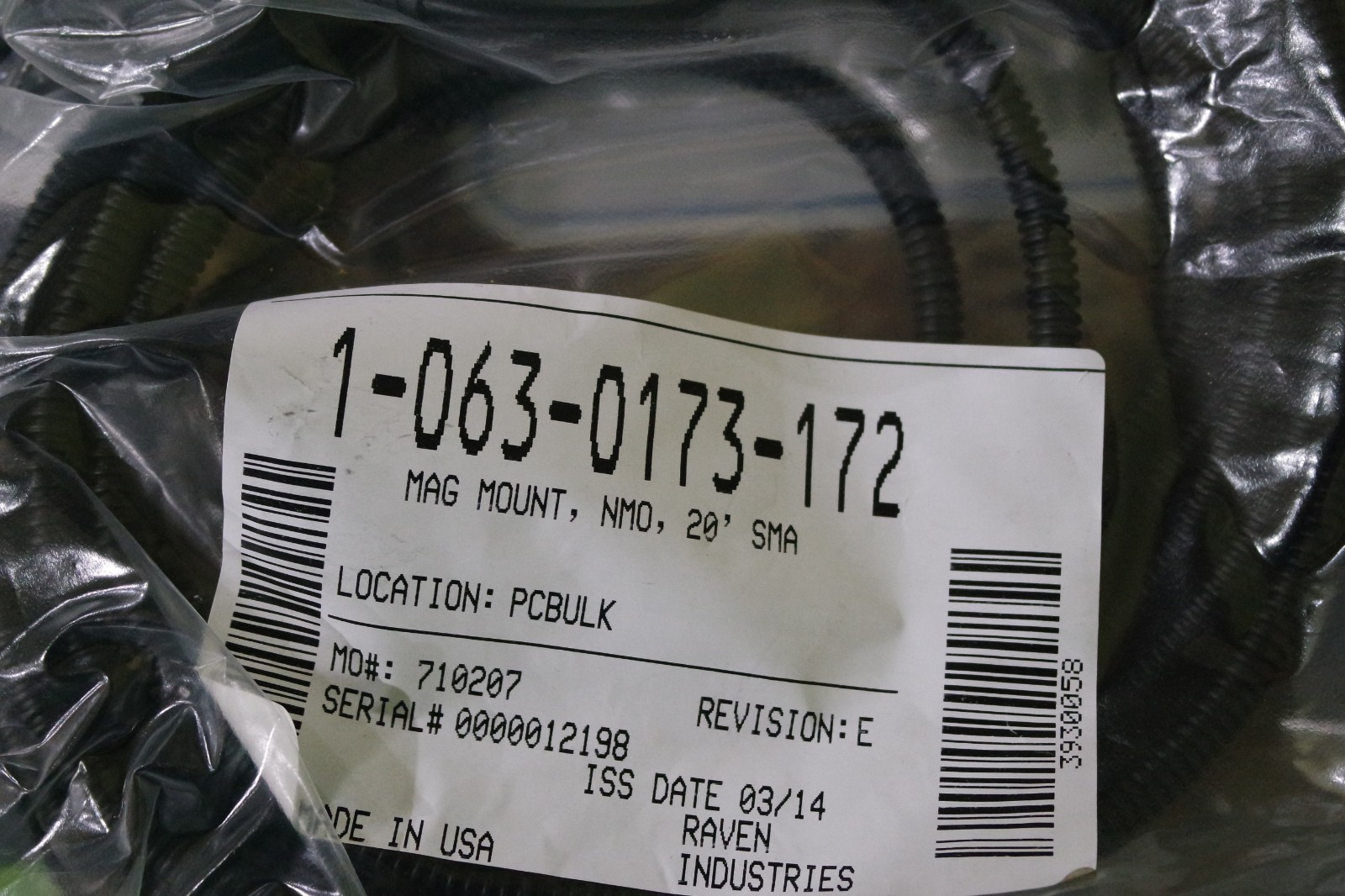 RAVEN SLINGSHOT FIELD HUB/ANTENNA PN 117-0171-304**BRAND NEW**