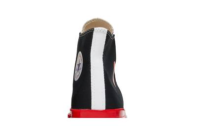 Pre-owned Converse Comme Des Garçons Play X Chuck 70 High 'black Red' A01793c