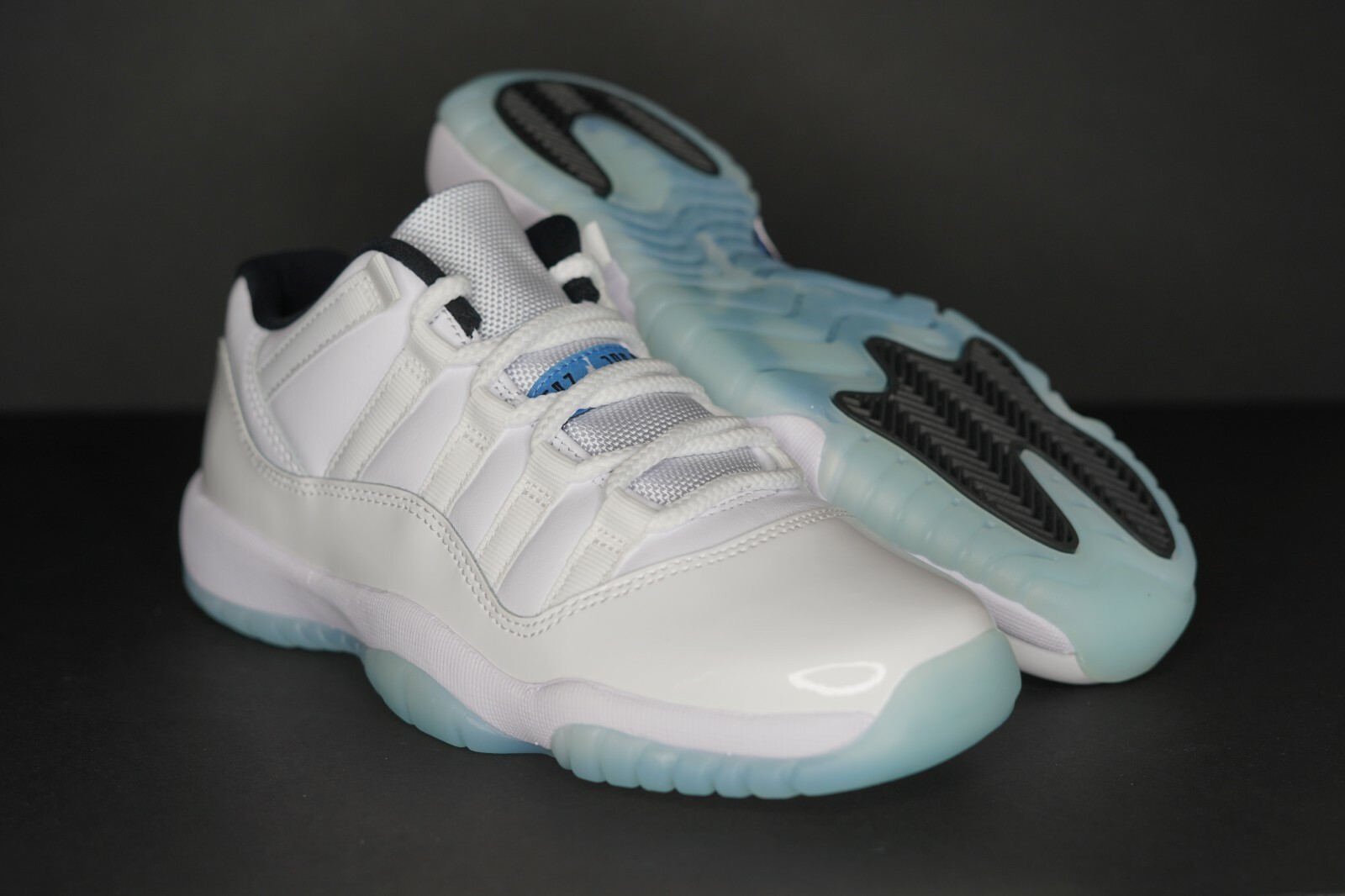 blue and white 11s low