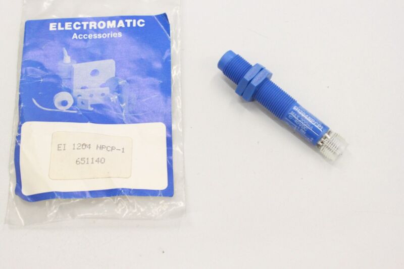 ELECTROMATIC EI 1204 NPCP 1 4mm M12 Näherungsschalter induktiv EI1204NPCP-1 OVP