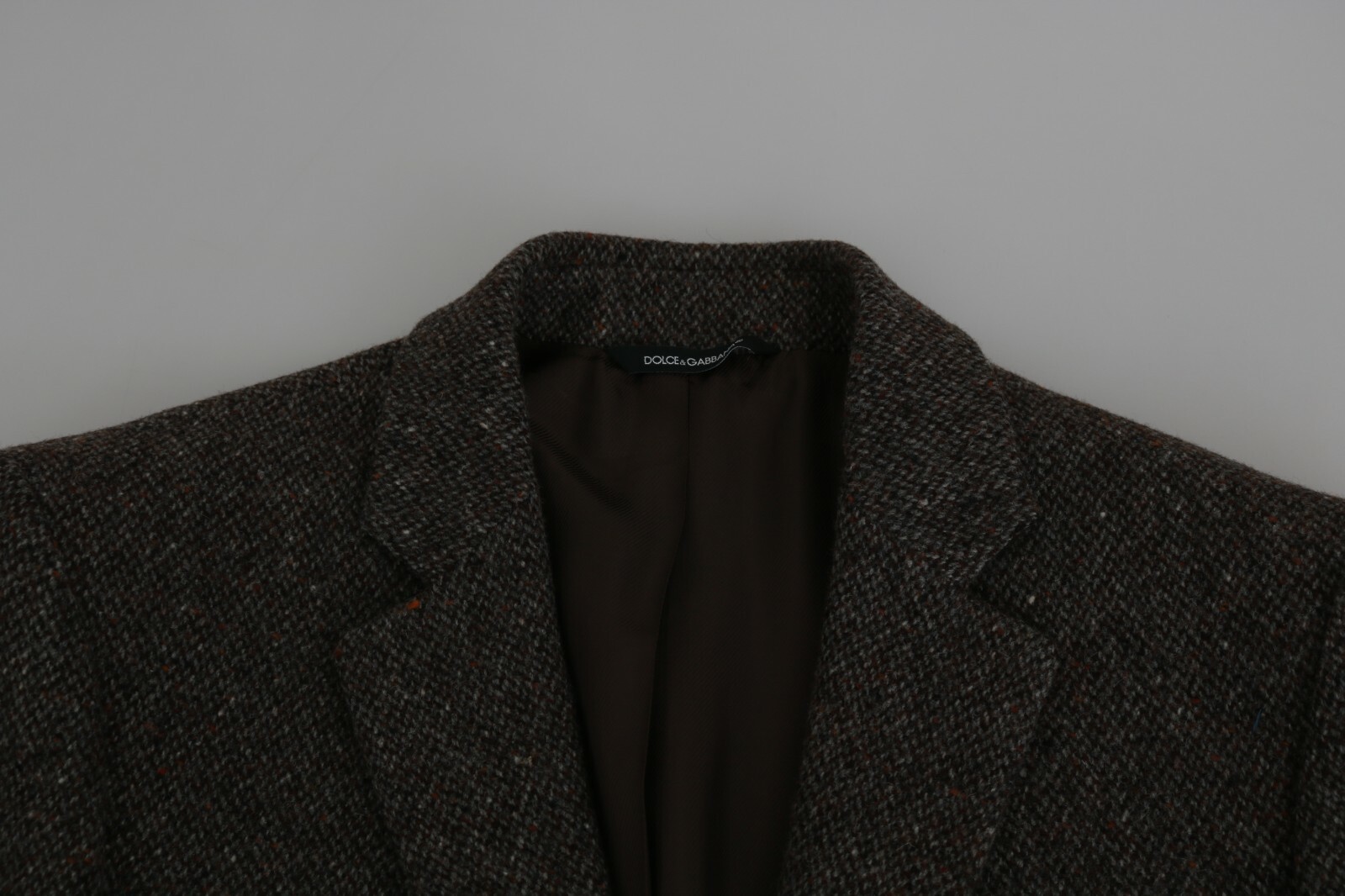 Pre-owned Dolce & Gabbana Blazer Wool Brown Jacket Formal Coat It48 / Us38 / M Rrp $1700