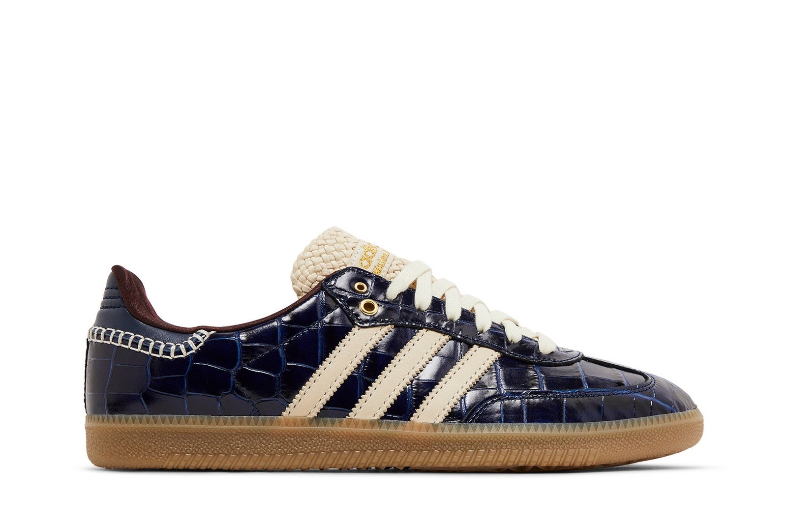 Wales Bonner × adidas Samba 26.5 adidas Wales Bonner x Samba OG 'Croc - Collegiate Navy' JH9825