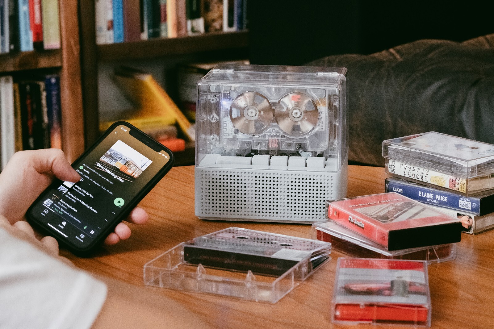 NINM LAB IT’S REAL Limited] IT'S REAL Bluetooth Speaker + Cassette Player Combo