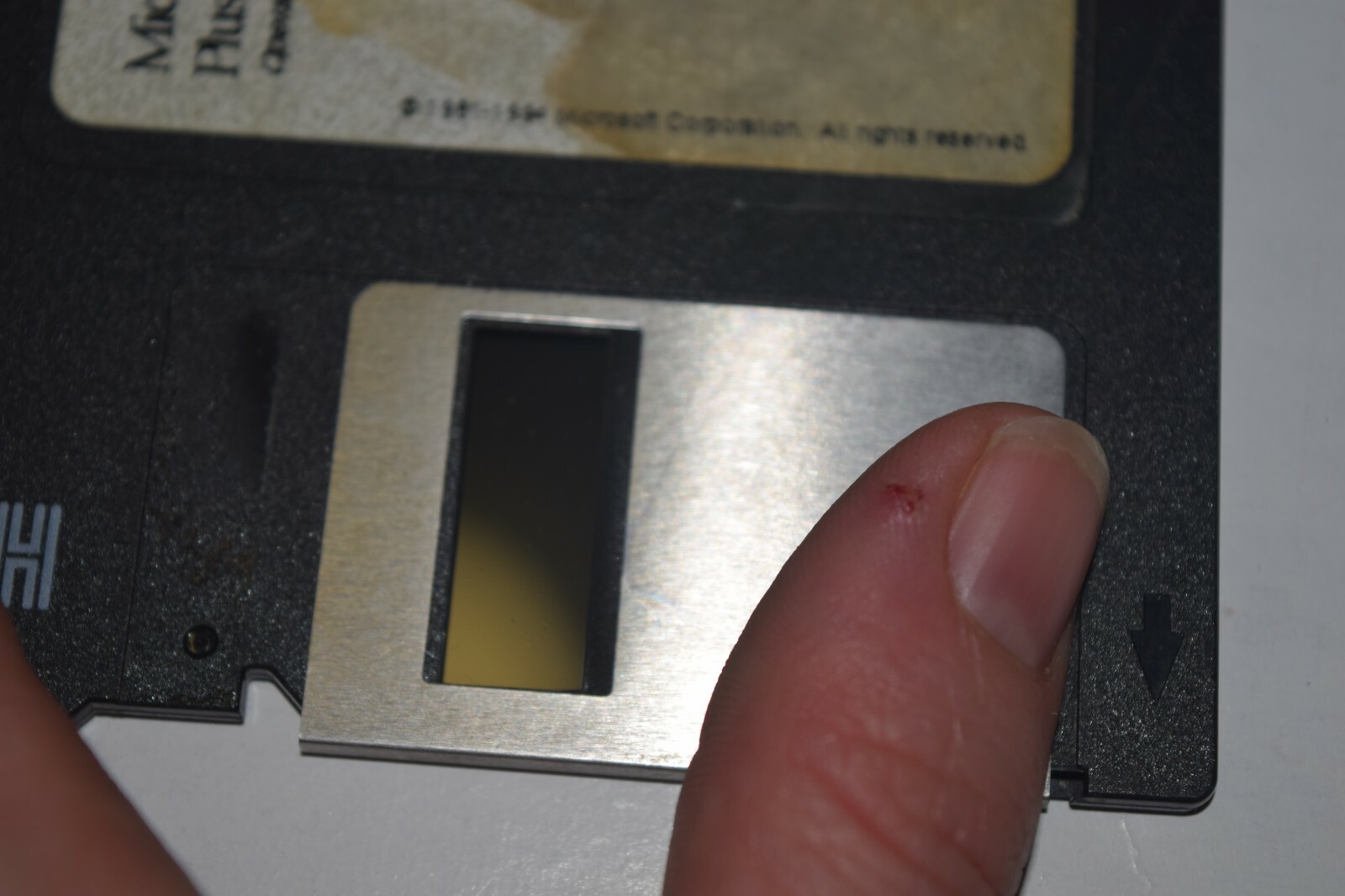 Microsoft MS-DOS 6.22 Plus Enhanced Tools OS Floppy Disk Collectable Disk 2 Only