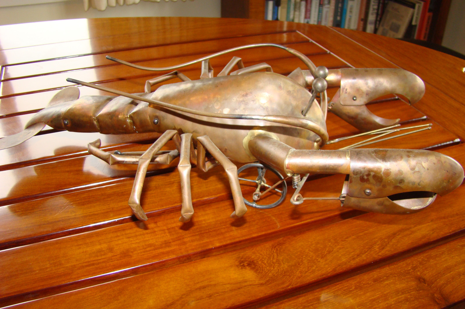 AMAZING BRASS LOBSTER AUTOMATON SEAN ASHDOWN