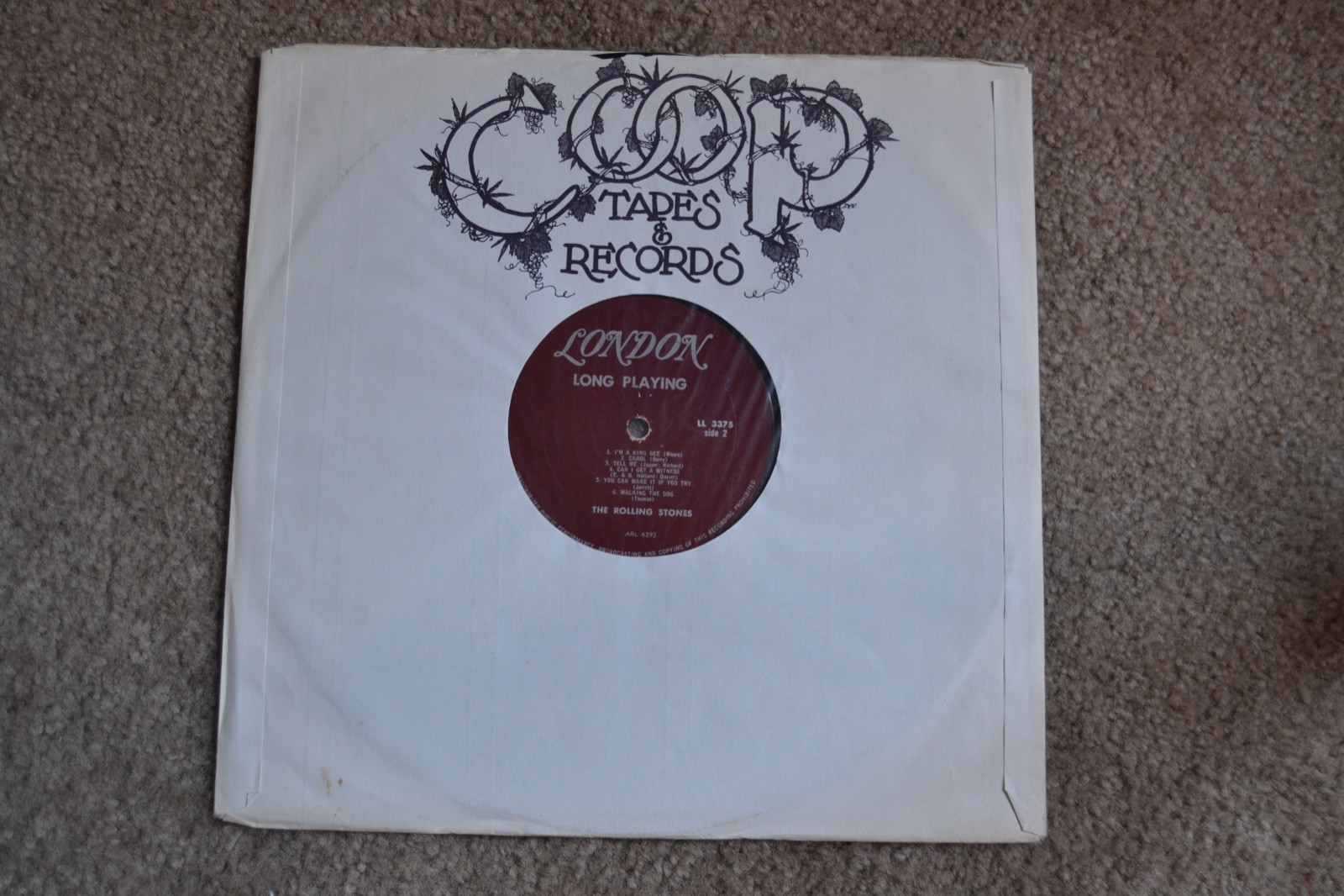 ROLLING STONES LONG PLAYING UKオリジナルmono Rolling Stones Long Playing Mono Red Record original vinyl