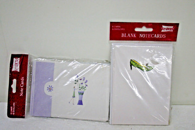 Studio 18 Art blank note cards and envelopes 2 packs