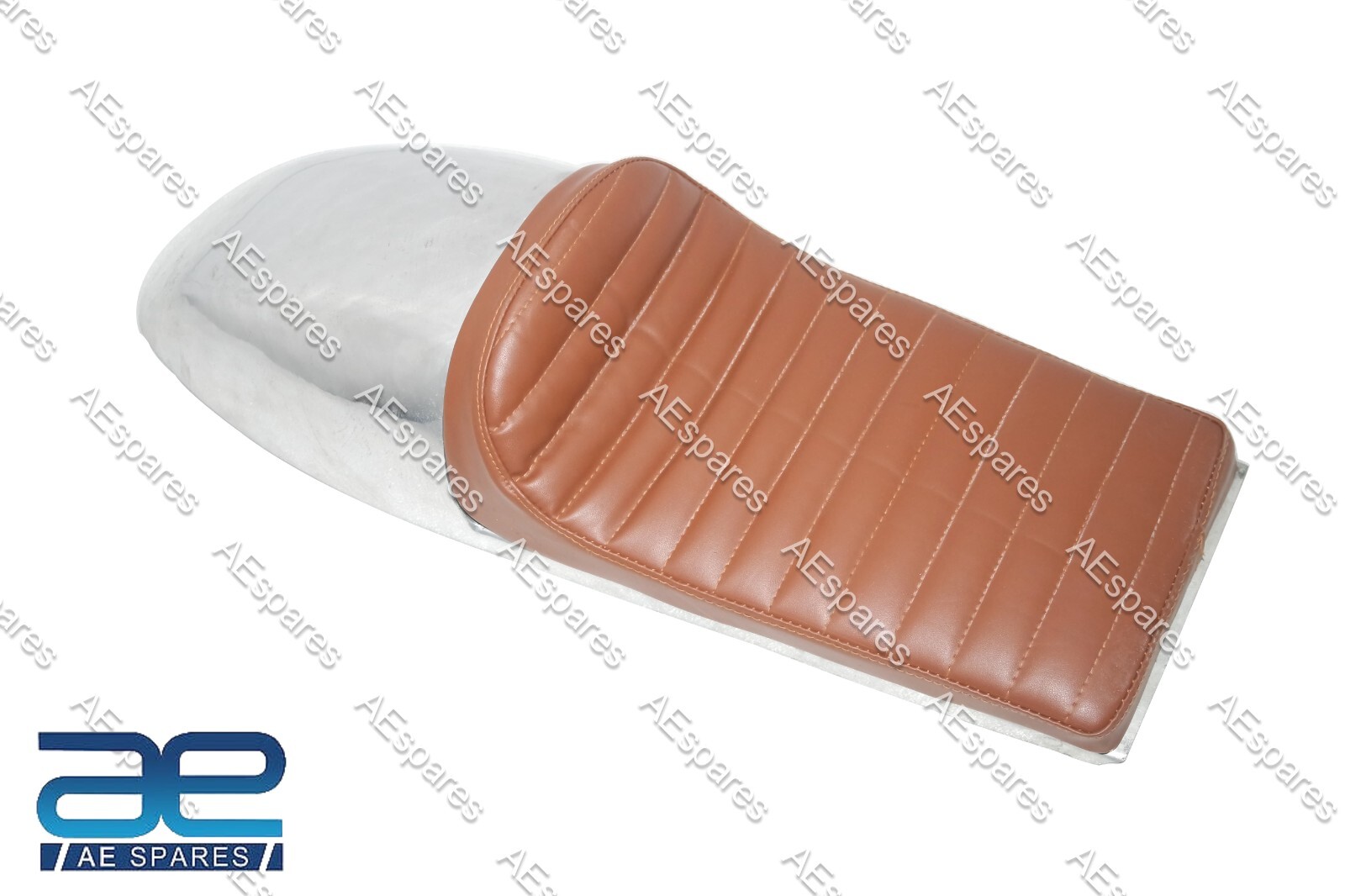 Benelli Mojave Seat Tan Brown Leatherette Aluminium Cafe Racer 260 360  