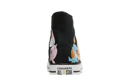 Pre-owned Converse Pokemon X Chuck Taylor All Star High 'first Partners' A01089c In Black/multi/white