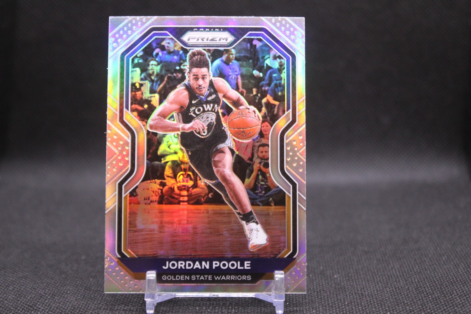 2020-21 Prizm Jordan Poole Silver Prizm #147 Warriors