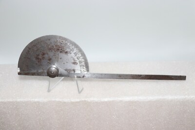 The Lufkin Rule Co. No. 890 Steel Adjustable Locking Protractor  