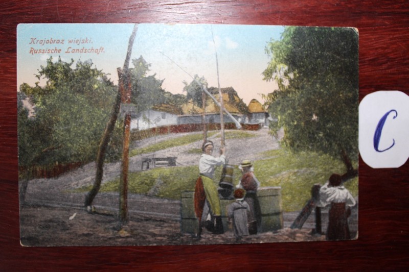   Postkarte Ansichtskarte Ssr Krajobraz Wiejski  