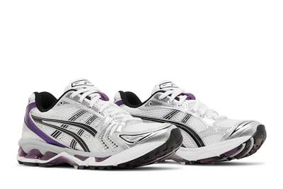 Pre-owned Asics Wmns Gel Kayano 14 'silver Grape' 1202a056-111 In White/dark Grape