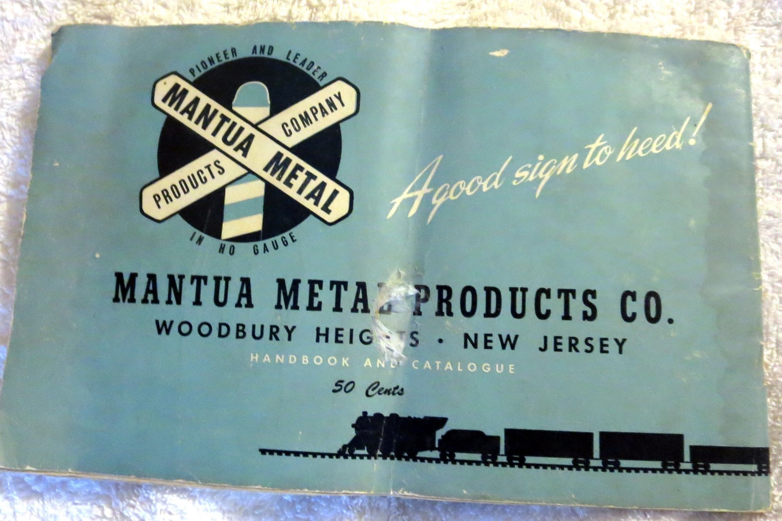 1947 The Mantua HO Handbook & Catalogue Booklet Trains/Railroad