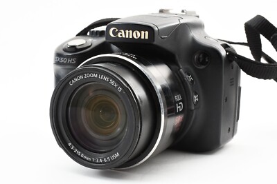Canon PowerShot SX50 HS 12.1 MP 50x Zoom Digital Camera [Exc] w/Box Japan 8675