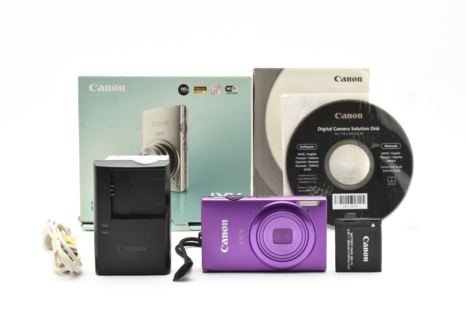 Canon IXY 430F Purple 16.0MP Compact Digital Camera Tested