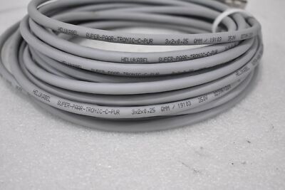 HELUKABEL SUPER-PAAR-TRONIC-C-PUR  CABLE WITH HADIMEC 6-PIN CONNECTOR 10' LONG