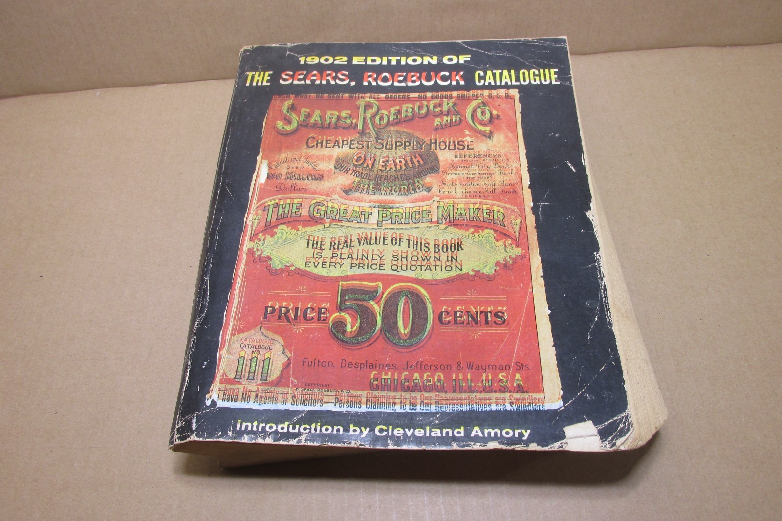 シアーズ通販カタログ1902年版Sears, Roebuck Catalogue 1902 EDITION OF THE SEARS, ROEBUCK CATALOGUE - REPRINTED