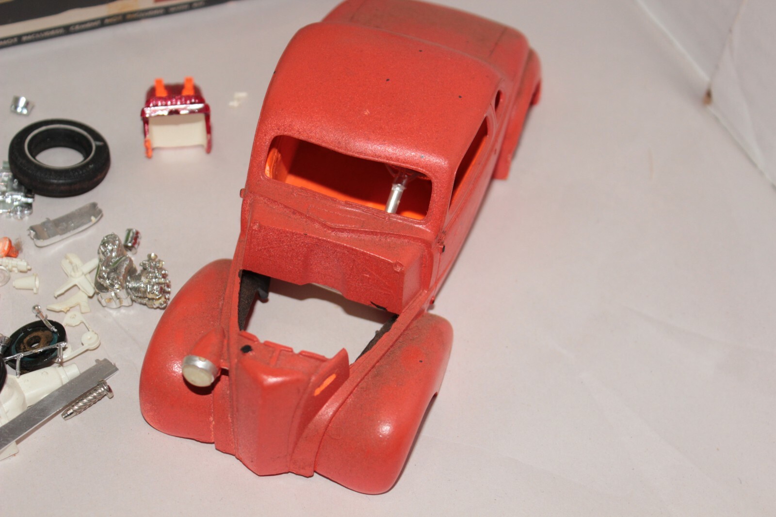 AMT 2637 #08 1937 CHEVY STOVEBOLT COUPE VINTAGE 1/25 Model Car Mountain