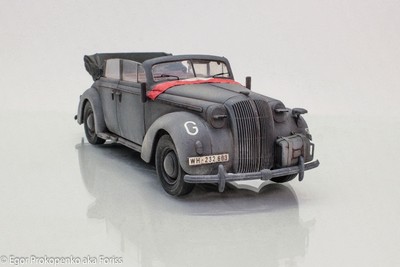 Опель Адмирал модель 1 24