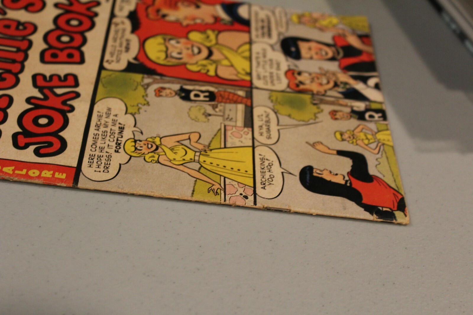 RARE Archie's Joke Book #1 1953 Fine- Jughead Betty Veronica Riverdale HTF VTG
